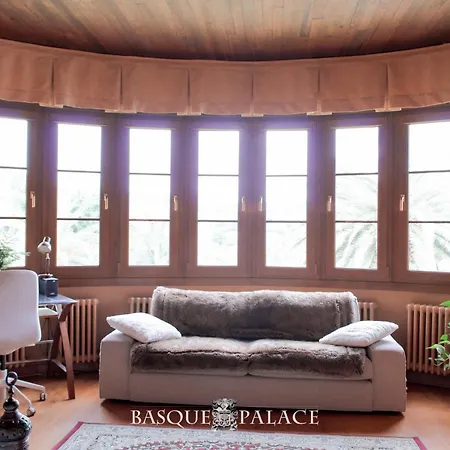 Basque Palace, Mansion Con Jardín, Barbacoa, Gimnasio, Piscina, Sauna